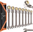 ss shovan Flex-Ratschenschlüssel Set 8tlg. 8–19 mm