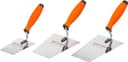 Maurerkelle – Testsieger Mivos Trapezkellen-Set 3-teilig 130/160/180