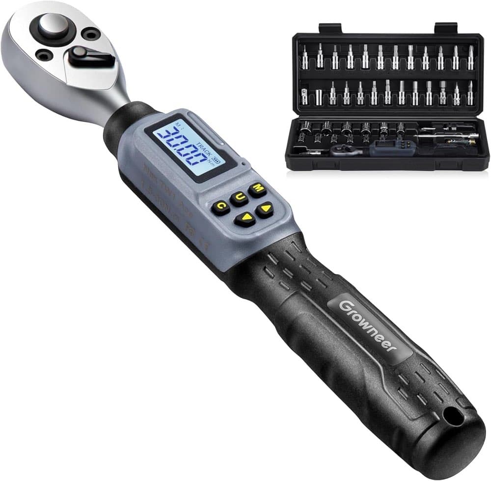 TOPIOM Digitaler Drehmomentschlüssel 1/4 Zoll 1,5–30 Nm