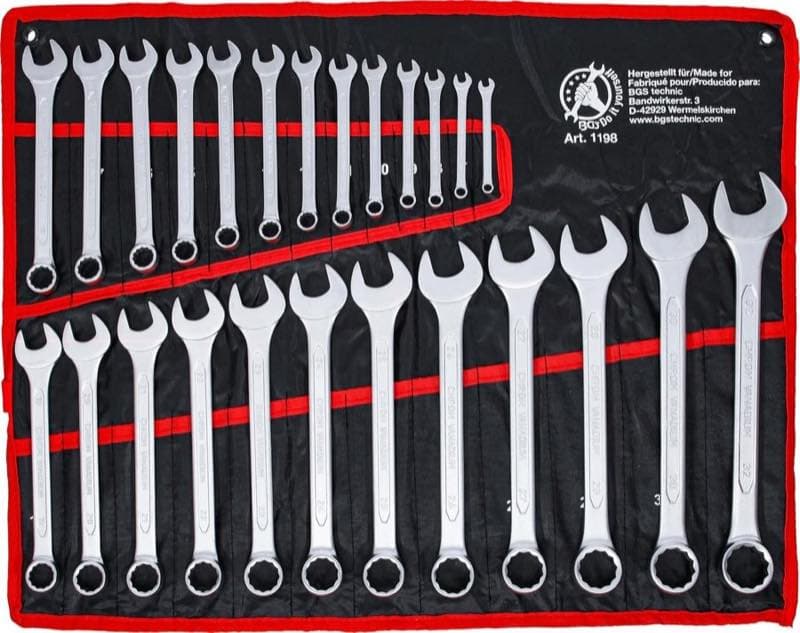 BGS Diy 1198 Ringmaul 25-tlg. 6–32 mm