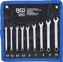 BGS 30551 Ringmaul 9-tlg. SW 4–10 mm