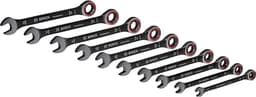 Bosch Professional Bosch PRO Ratschen-Ringmaul Set 10-tlg.