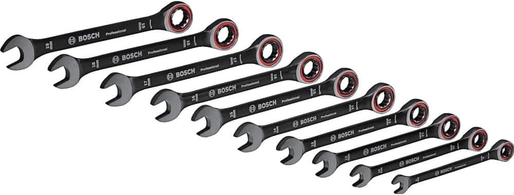 Bosch PRO Ratschen-Ringmaul Set 10-tlg.