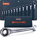 PRESCH Ratschenschlüssel Set 12-tlg. 6–19 mm