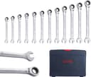 CCLIFE Ratschenschlüssel Set 12-tlg. 8–19 mm