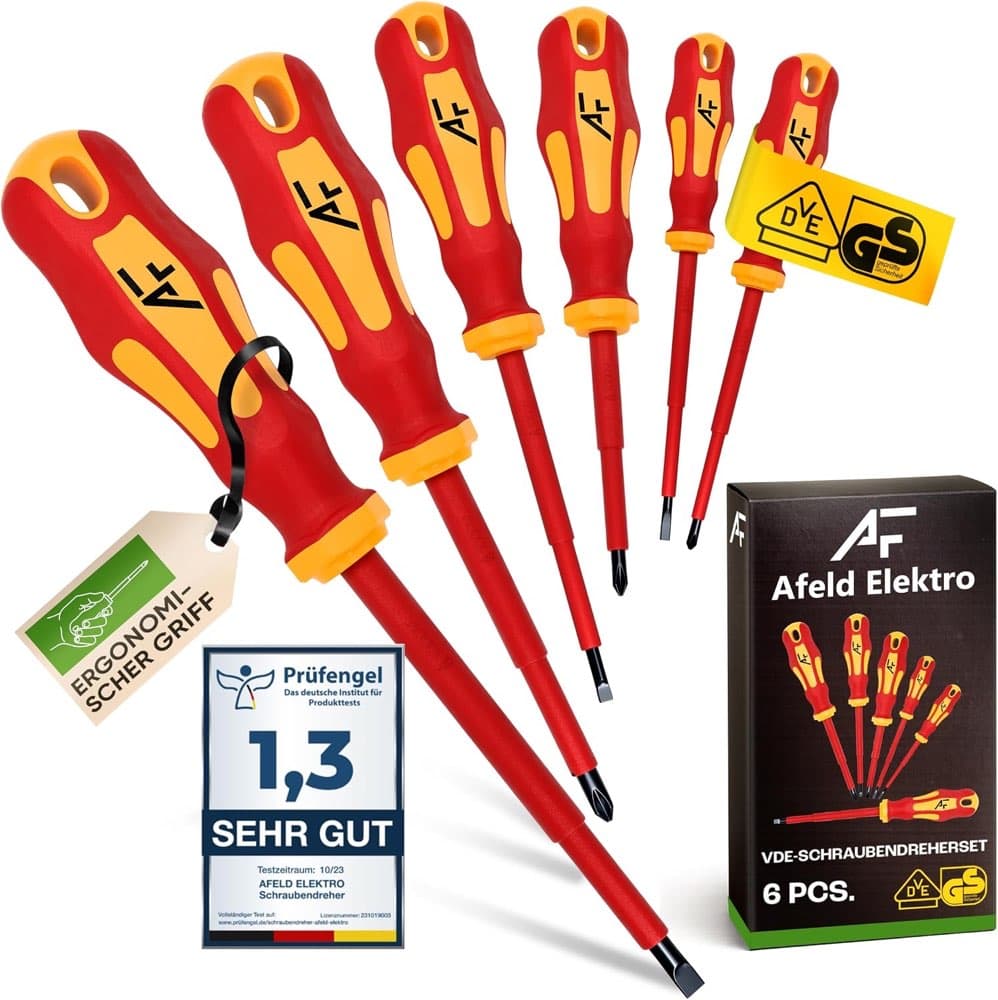 Afeld Elektro VDE-Set 6-teilig 1000 V