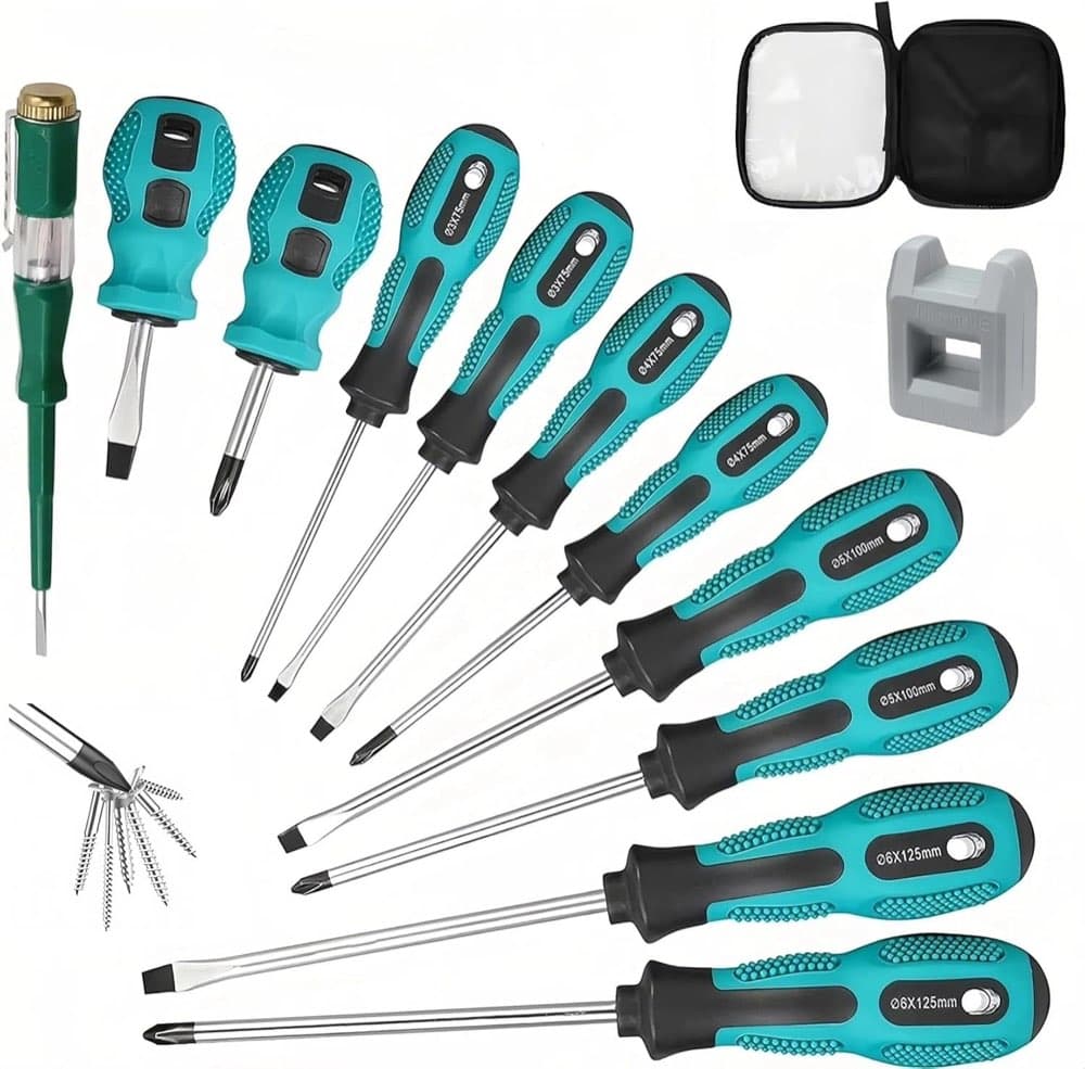 11-teilig magnetisch mit Spannungsprüfer