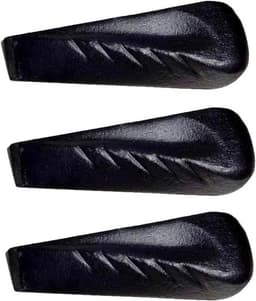BigDean BigDean 3× Drehspalt-Keil 21,5 × 6 cm schwarz