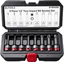 BILITOOLS Torx-Kraftnüsse 1/2" T30–T80