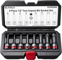BILITOOLS BILITOOLS Torx-Kraftnüsse 1/2" T30–T80