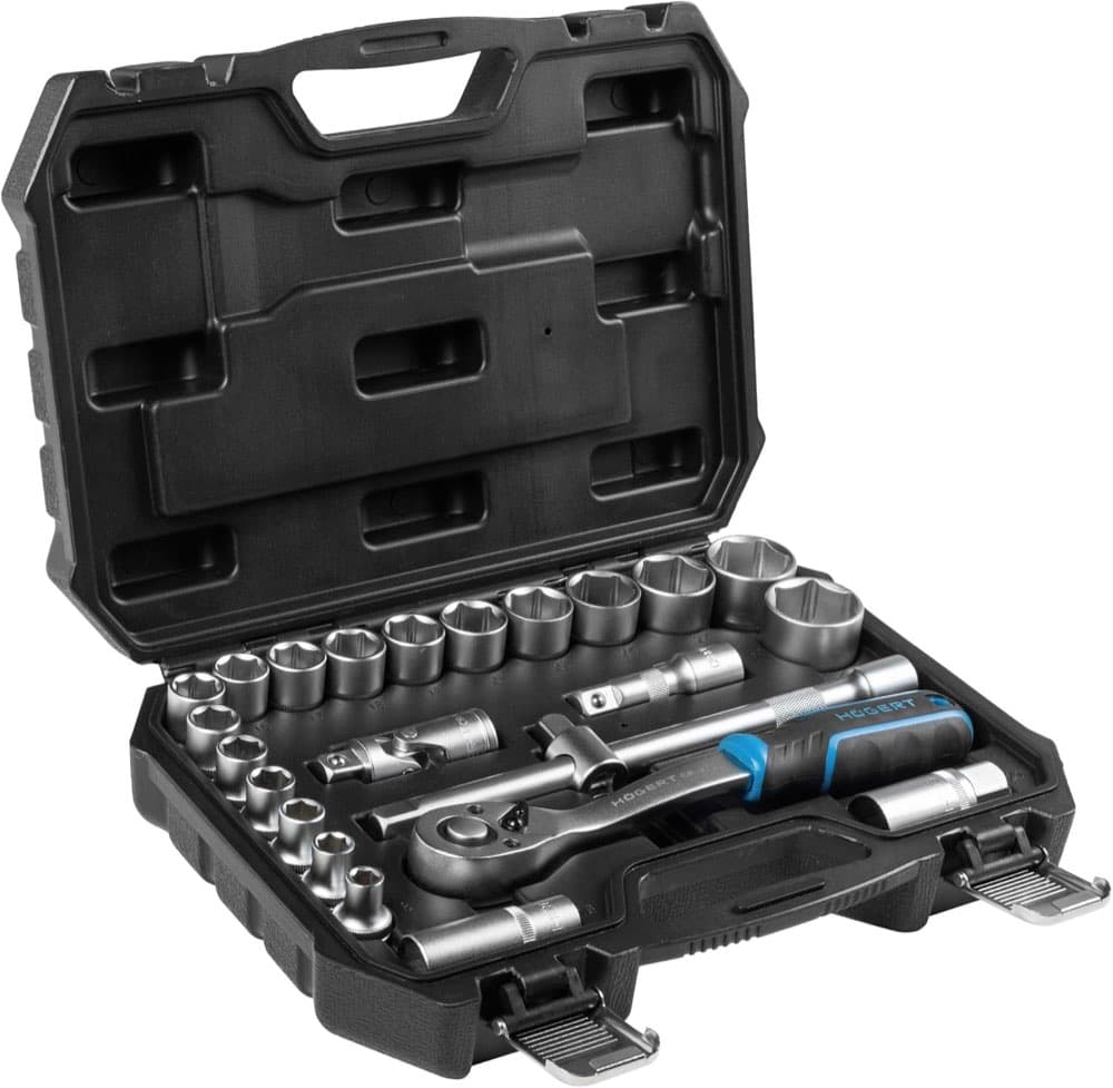 Högert Technik Steckschlüsselsatz 24-tlg. 1/2"