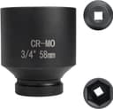 Flewdart Stecknuss 58 mm 3/4" Cr-Mo