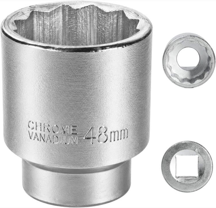 FortuneGlobe Stecknuss 48 mm 12-Kant