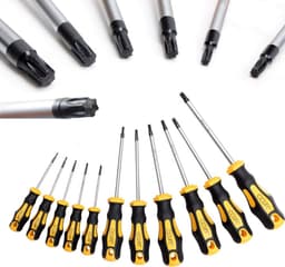 CCLIFE CCLIFE Torx-Set 11-teilig T6–T40 ohne Bohrung