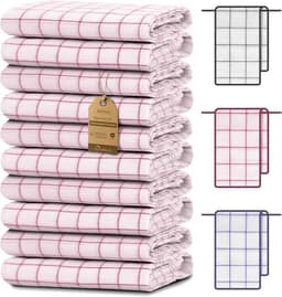 NatureMark NatureMark Geschirrtücher 10er 50×70 cm Rot
