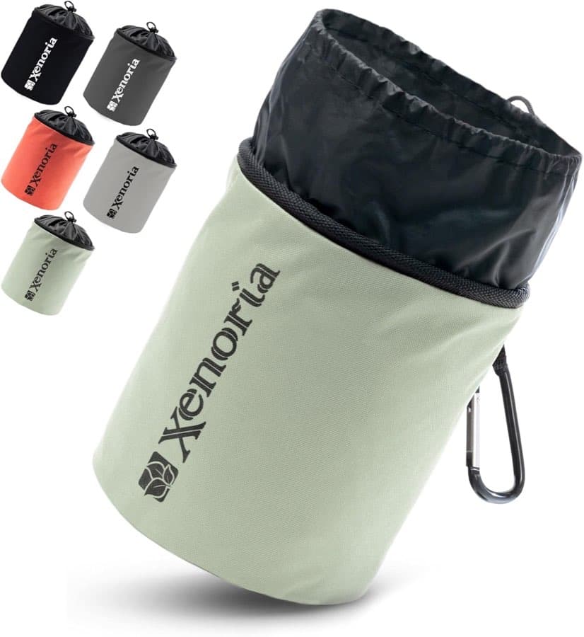 Xenoria Premium Klammerbeutel 600D Oxford graugrün