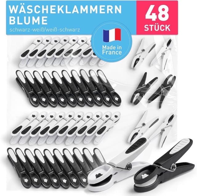 culiclean Softgrip Blume 48× schwarz-weiß