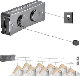Garqitwan Garqitwan Doppel-Edelstahlleine 2×5,1 m