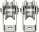 KCNOFNC Edelstahl-Umlenkrolle 2er-Set