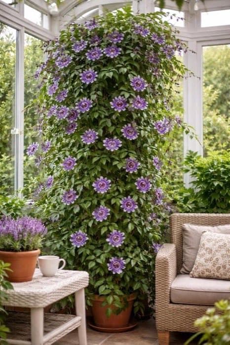 Blumen-Senf Passiflora Purple Haze