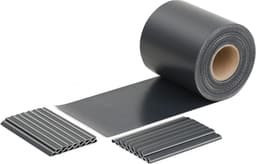 iFence iFence PVC Sichtschutzstreifen 50 m × 19 cm Anthrazit