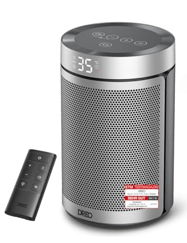 Dreo Heizlüfter 1500 W Silber (316)