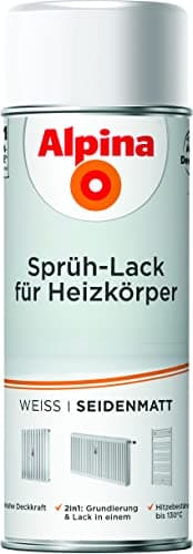 Alpina Sprüh-Lack für Heizkörper seidenmatt 400 ml