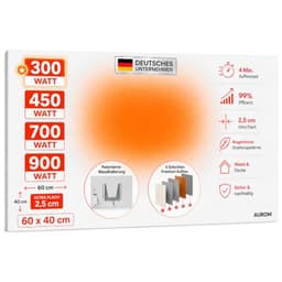 AUROM AUROM Infrarotheizung 300 W