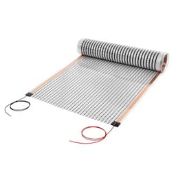 infrarot-fussboden-de 12V Heizfolie 0,5 × 1,0 m 130 W/m²
