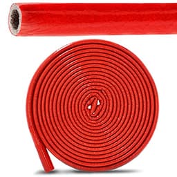 Generisch PE-Isolierschlauch rot 18 / 6 mm, 10 m