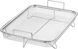 Spetebo Grillkorb 32×22 cm mit Griffen