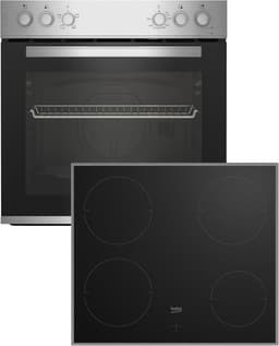 Beko-Herd – Testsieger Beko BBUC12020X Einbau-Set Ceran 74 l SteamShine