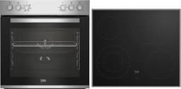 Beko Beko BBUE12020X Einbau-Set Ceran AeroPerfect 72 l
