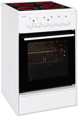 Elektro-Standherd – Testsieger Exquisit ECM 5-4 Standherd 50 cm Ceran 47 l