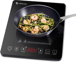 AMZCHEF Induktionsplatte 2000 W