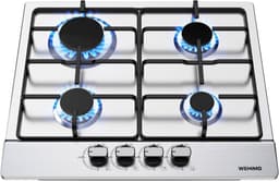 WEHIMO WEHIMO Gaskochfeld 4 Flammen Edelstahl 59 cm