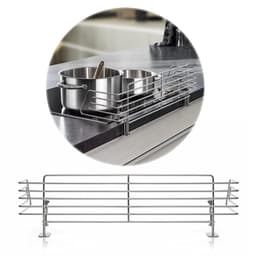 Herdschutzgitter – Testsieger reer CLASSIC Herdschutzgitter Edelstahl 65 cm zum Klemmen
