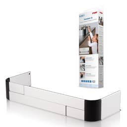 reer reer PREMIUM XL Herdschutzgitter 57–90 cm zum Kleben