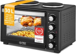 TZS First Austria TZS First Austria Minibackofen mit Kochplatten 30 l