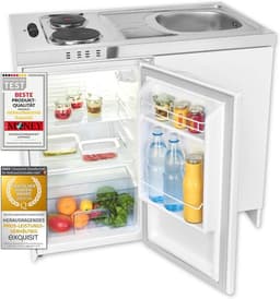 Exquisit Exquisit Mini-Küche Pantry KK1085 weiß