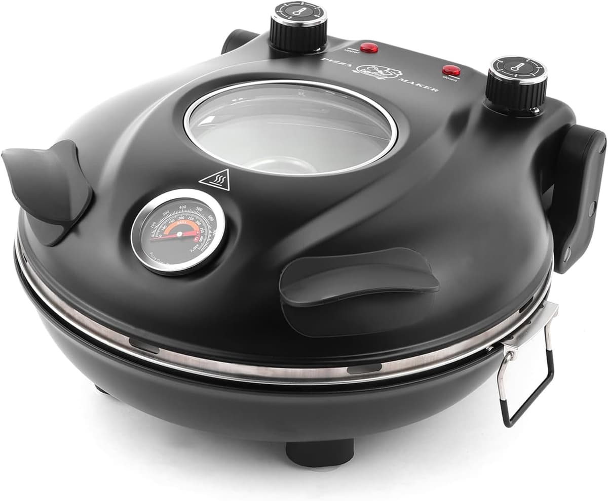 KLAIF LM Pizzaofen Schwarz 420°C