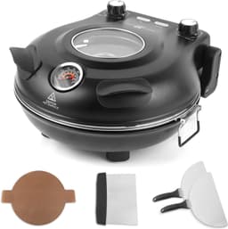 KLAIF LMC Pizzaofen Schwarz 420°C