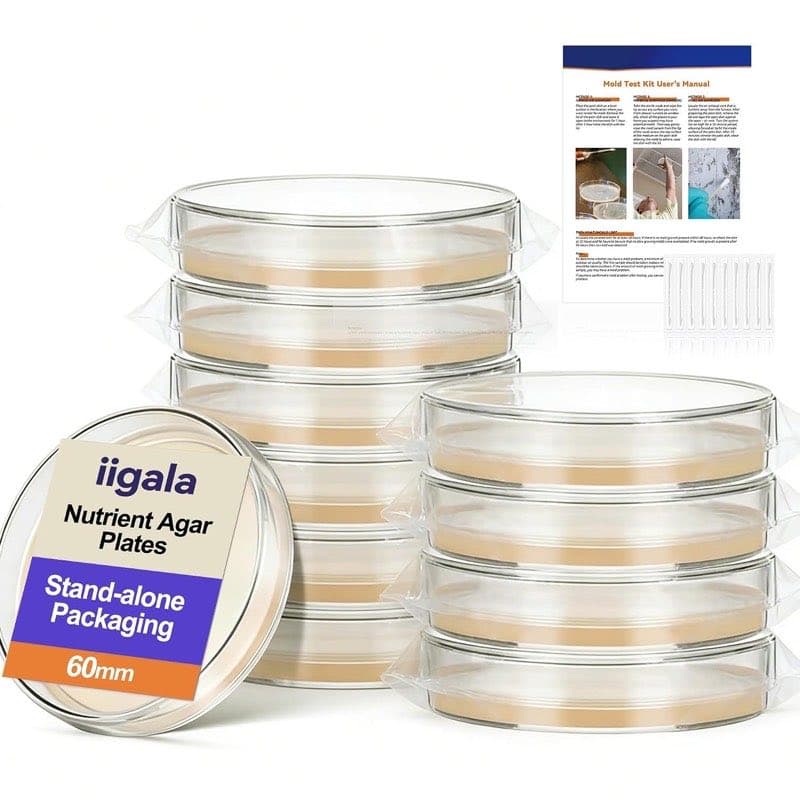 iigala Schimmeltest Kit 10 Tests DIY