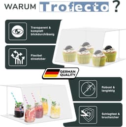 Trofecto Thekenaufsatz Typ 1 (5 mm PET-G)
