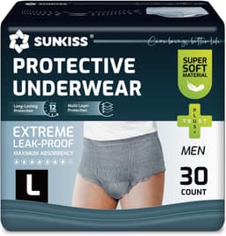 SUNKISS SUNKISS Inkontinenz-Pants Männer L, 30 Stück
