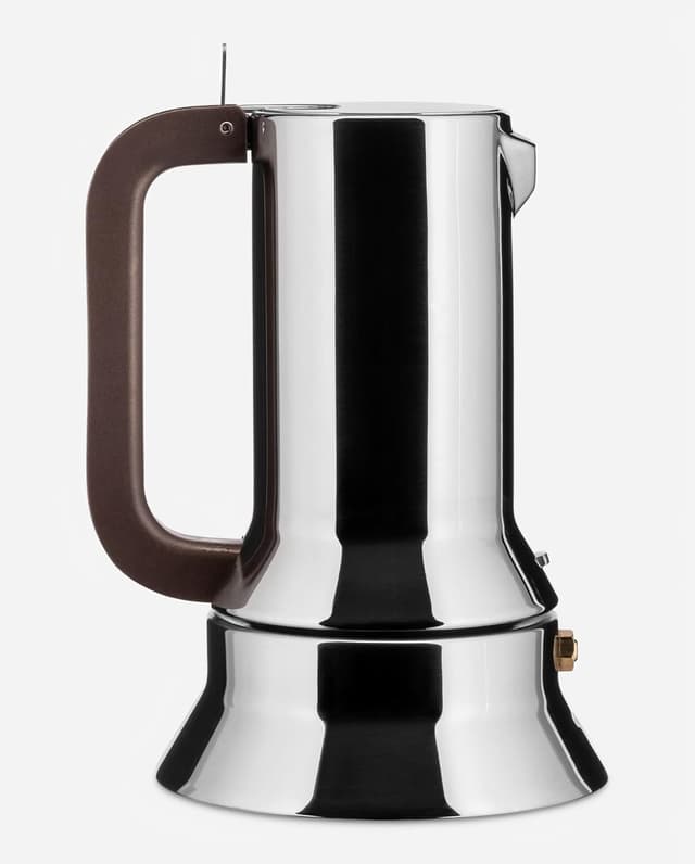 Alessi 9090/3 Espressokocher 3 Tassen Edelstahl Induktion