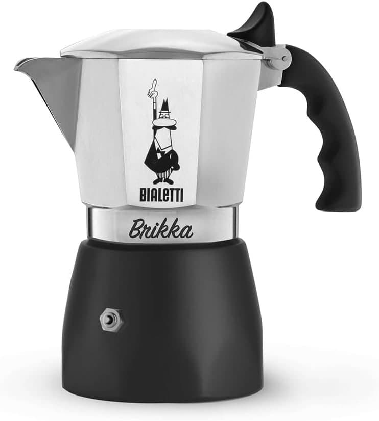 Bialetti New Brikka 2023 2 Tassen Aluminium