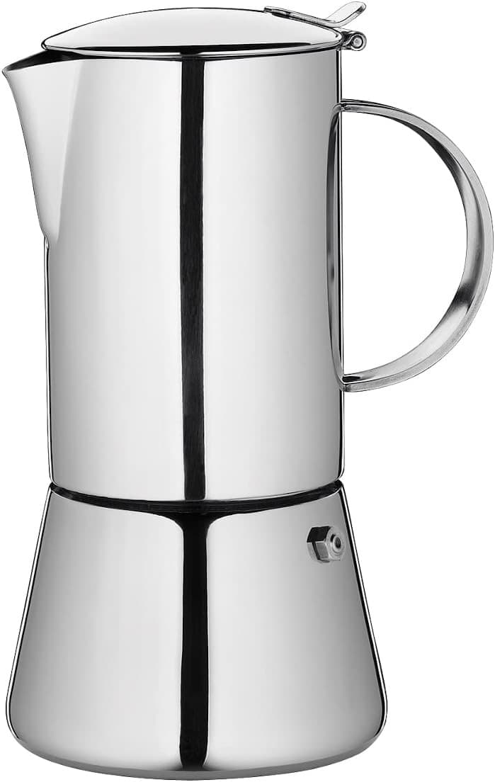 Cilio AIDA Espressokocher 10 Tassen Edelstahl