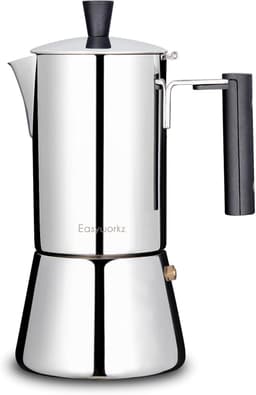 Easyworkz Pedro Espressokocher 6 Tassen 300 ml Edelstahl