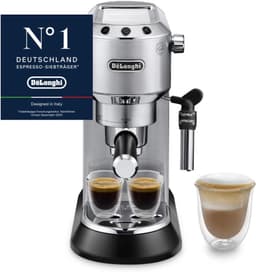 De'Longhi Dedica Style EC685.M Metal – Testsieger im De'Longhi-Siebträgermaschine-Vergleich